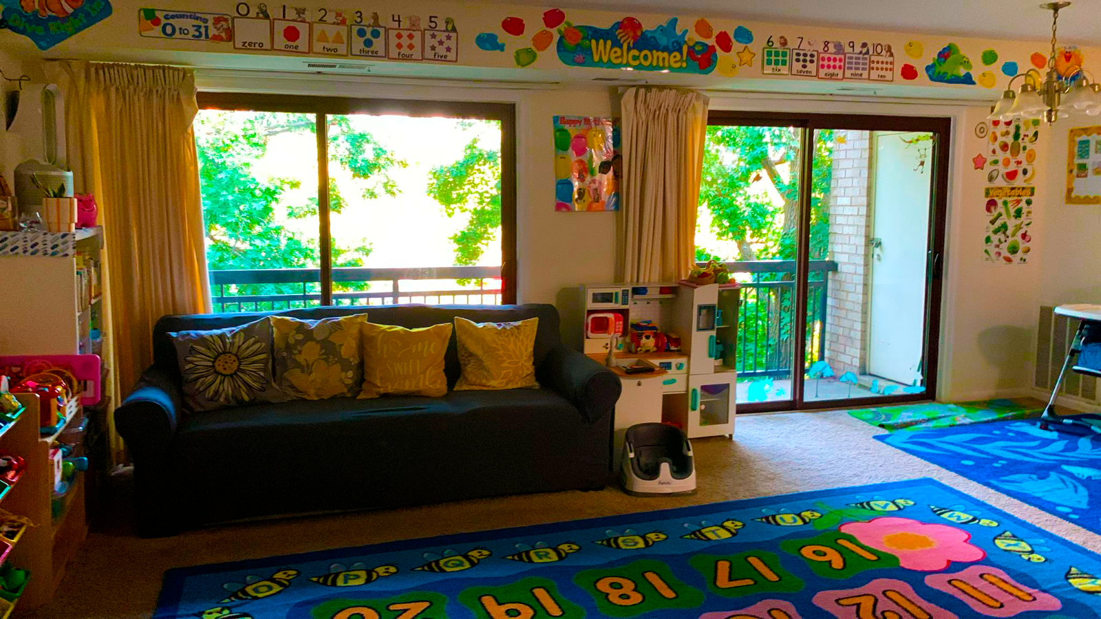 Inside The Tree House Child Care, our home in Alexandria, VA